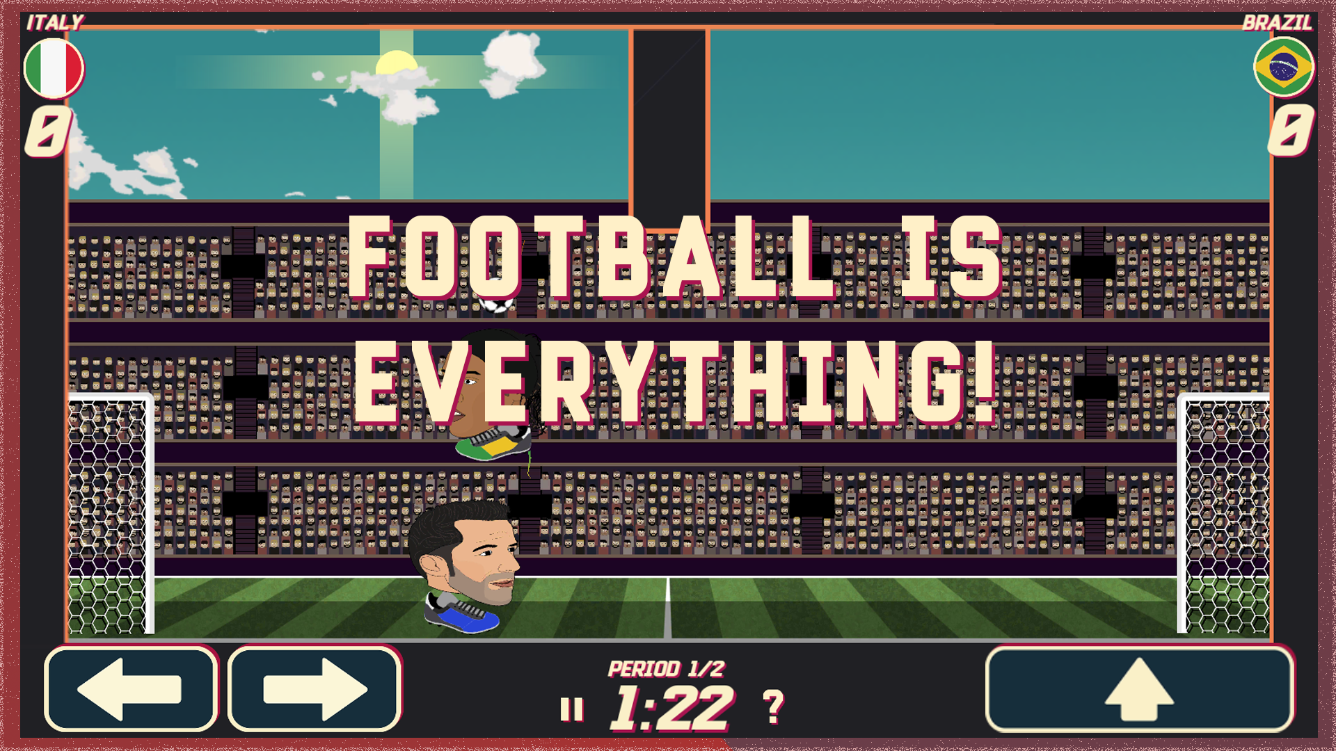 Football Heads Game Screenshot