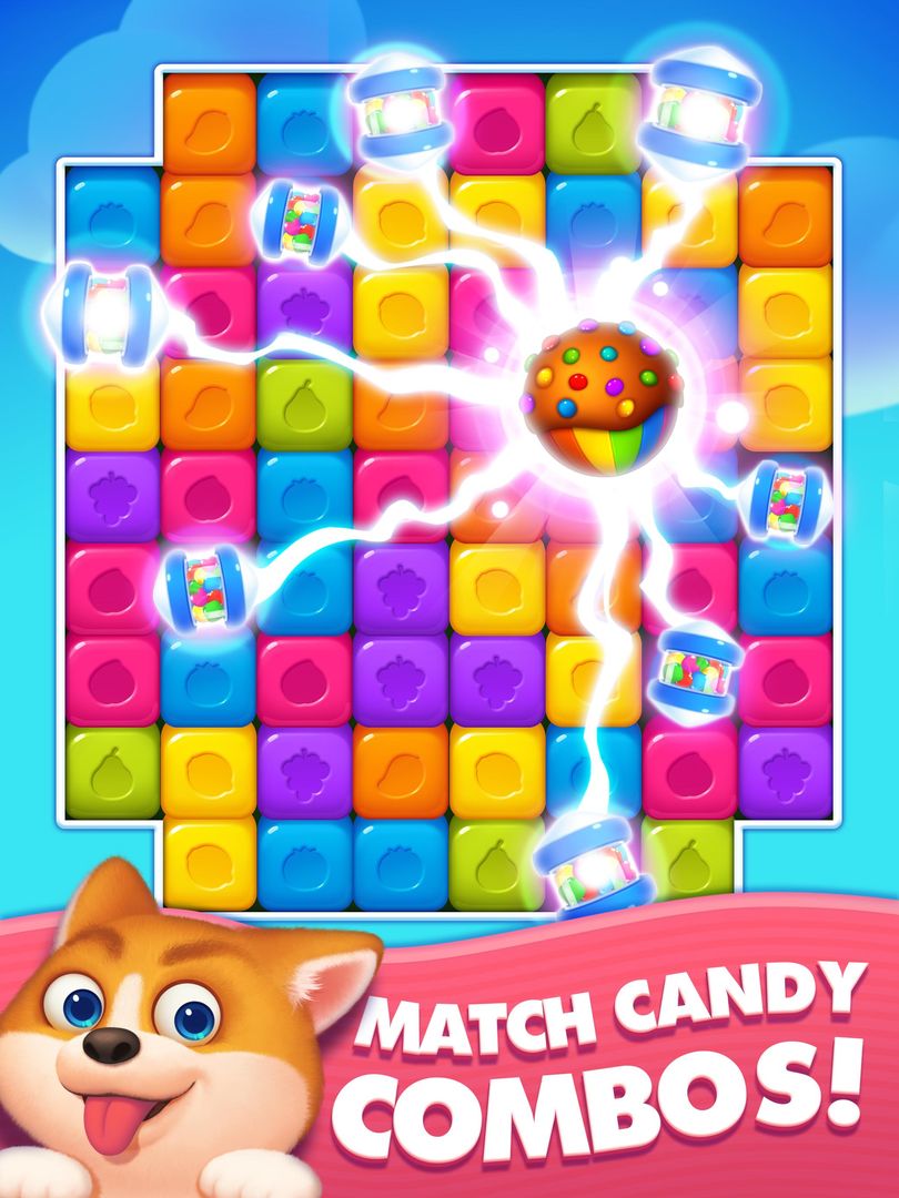 Candy Cube Blast 게임 스크린 샷