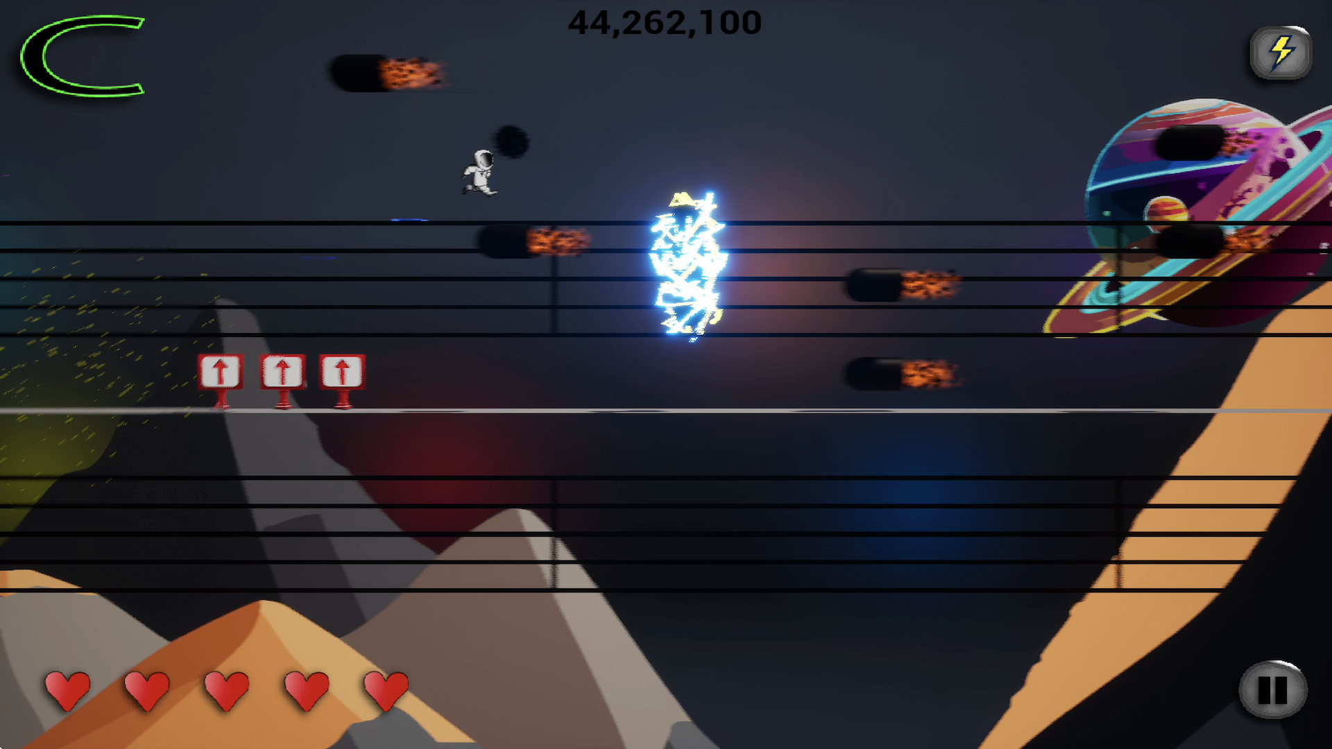 Staff Runner screenshot game
