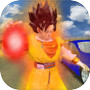 Saiyan Battle: Dragon Goku Superhero Warrior
