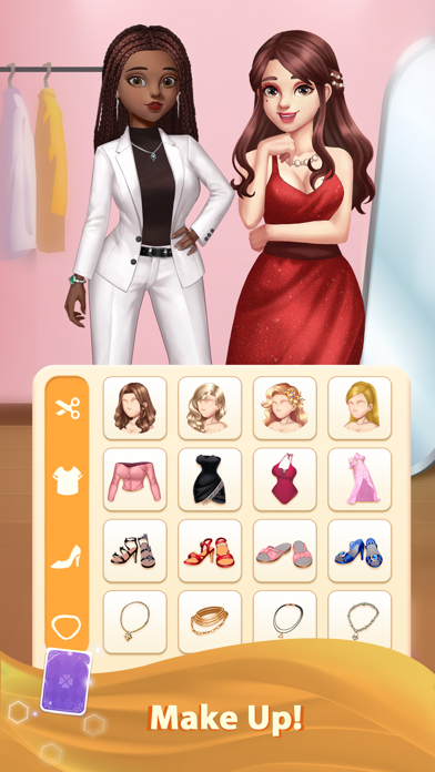 Fantasy Solitaire: Makeover Game Screenshot