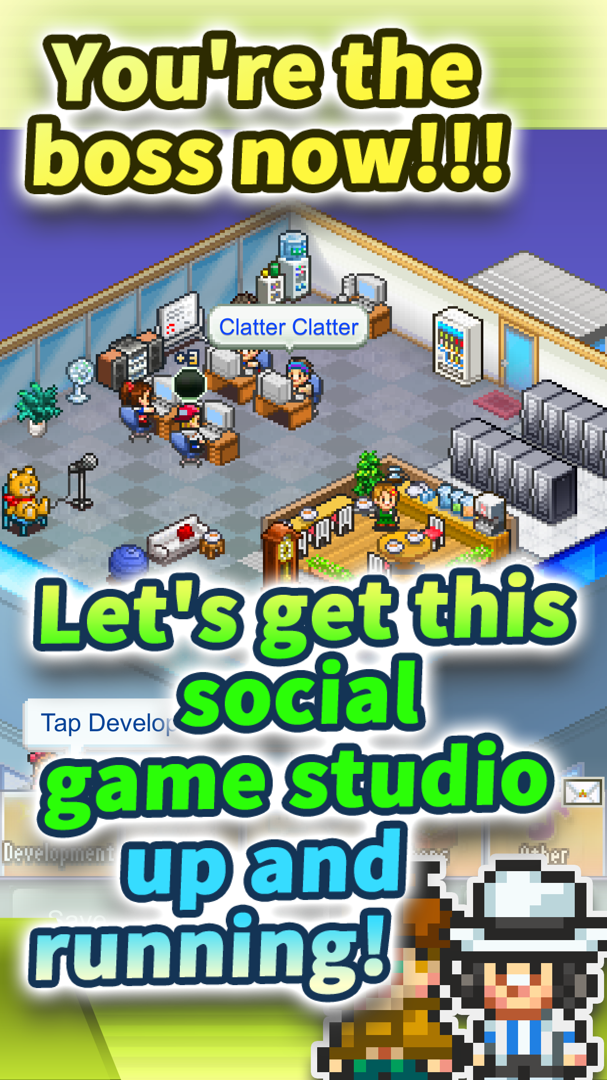 Screenshot of Social Dev Story