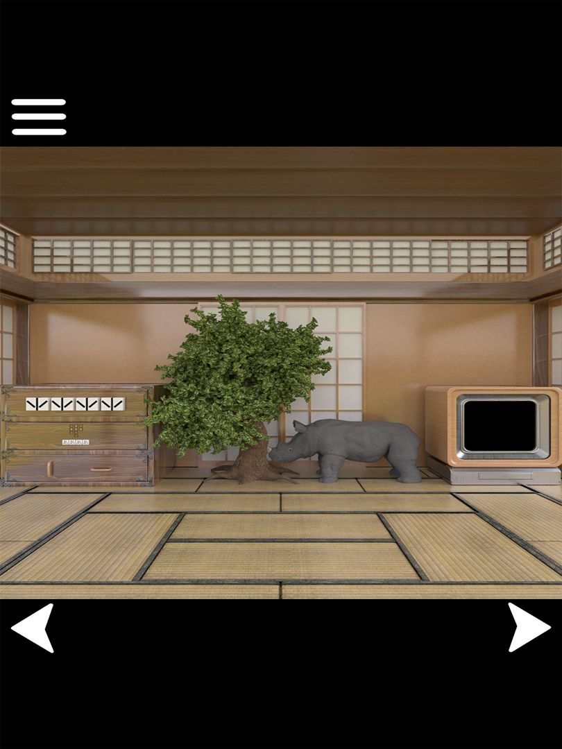 Screenshot of Escape game Memory of carp streamer