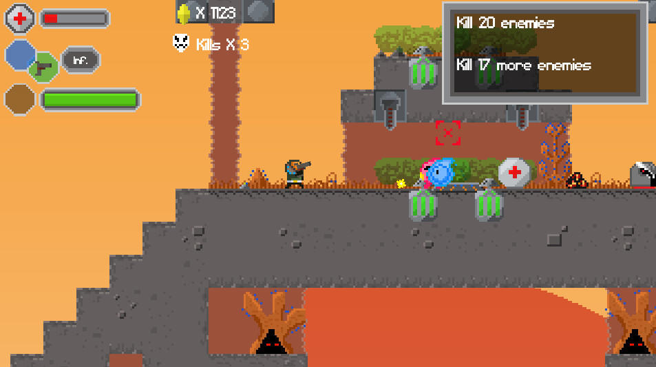 Screenshot of Xeno Shooter