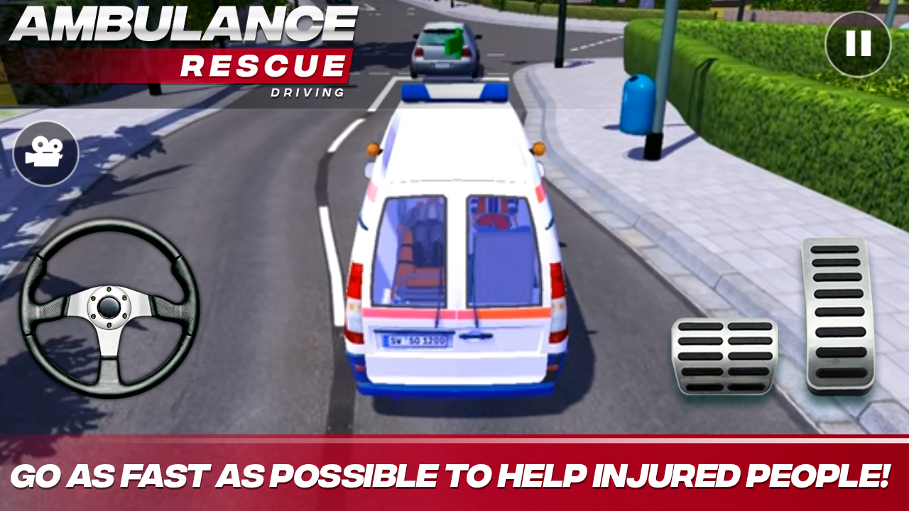 Screenshot 1 of Mengemudi Ambulans Penyelamatan 6.0