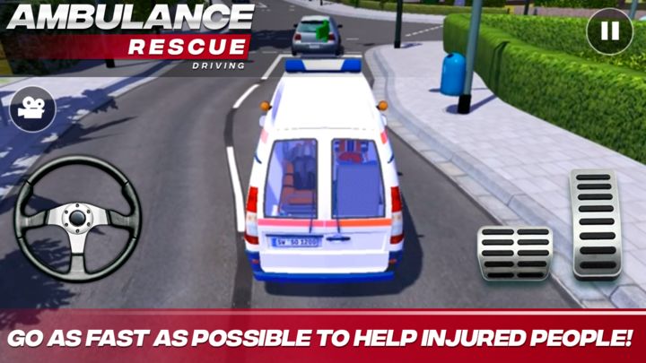 Screenshot 1 of Ambulance Rescue Driving 6.0