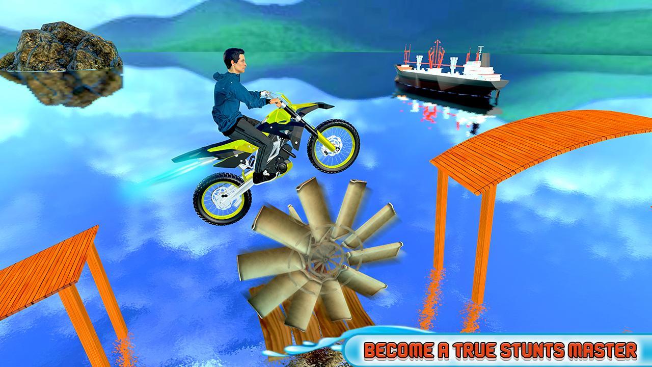Bike Stunts Challenge 3D ゲームのスクリーンショット