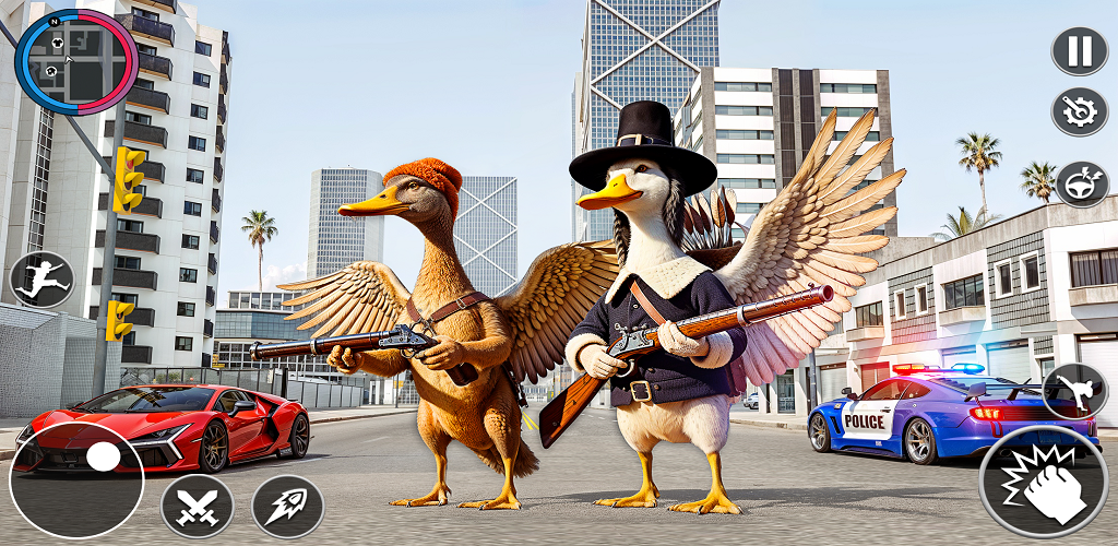 Angry Duck Life City Fun Sim screenshot