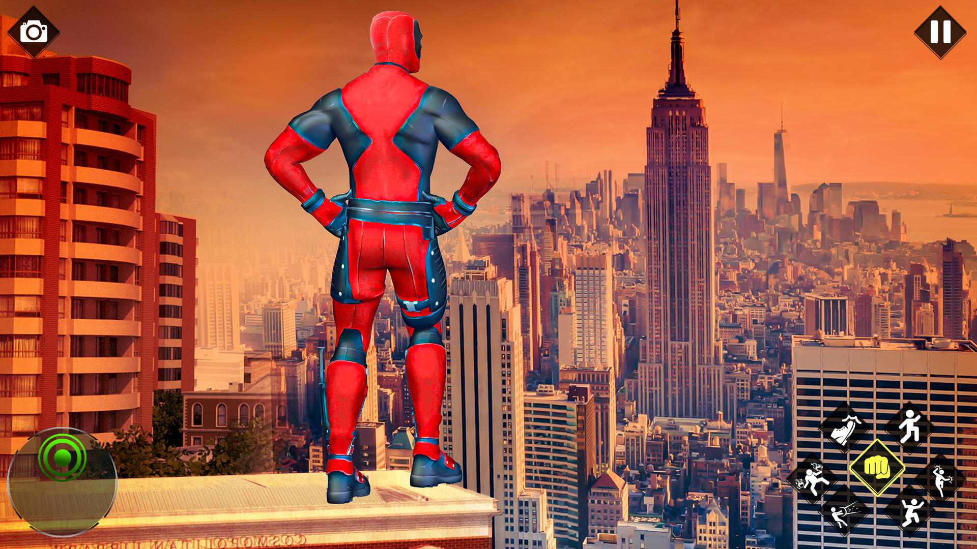 Screenshot of Spider Rope Hero Man Game