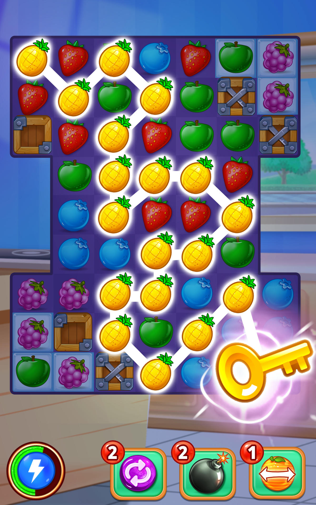 Gummy Paradise: Match 3 Games Game Screenshot