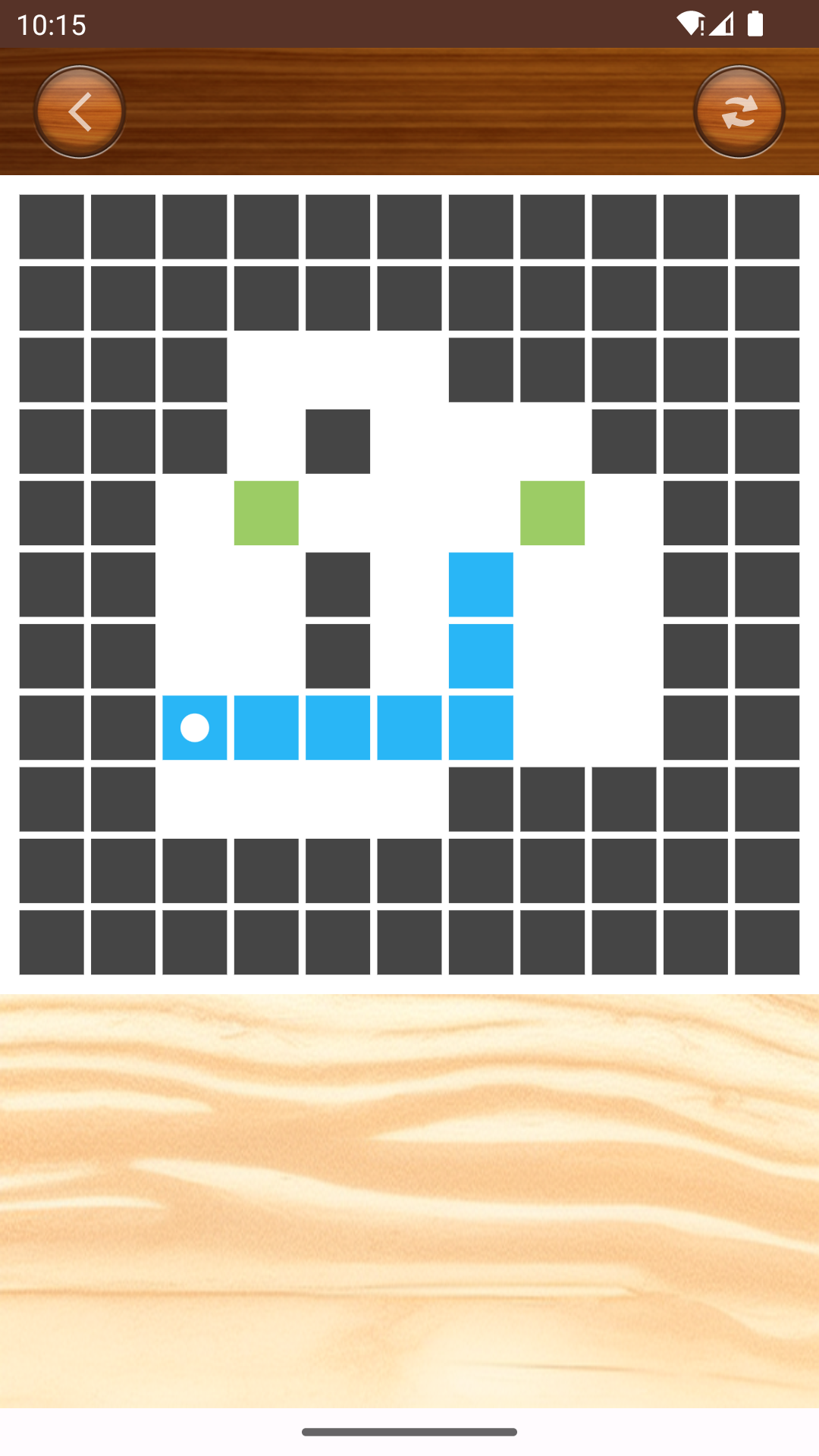 Fill Tracks - Logic Game Game Screenshot