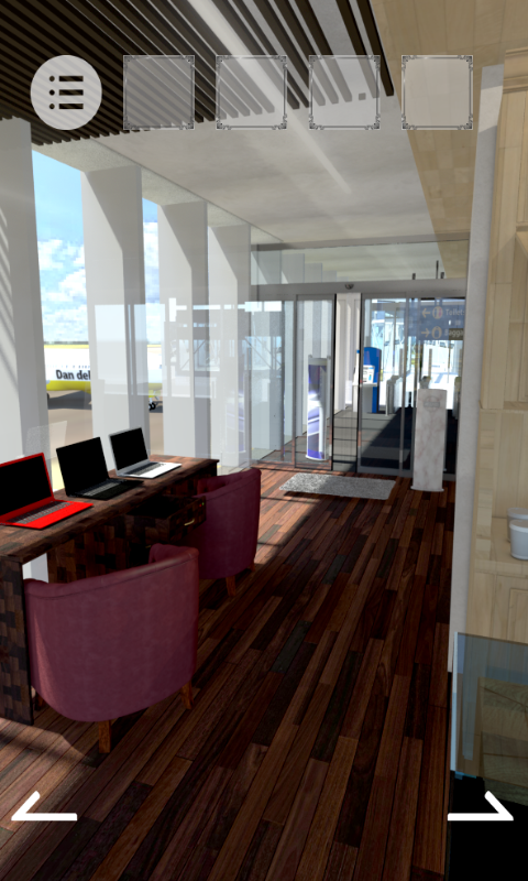 脱出ゲーム Airport Lounge Game Screenshot