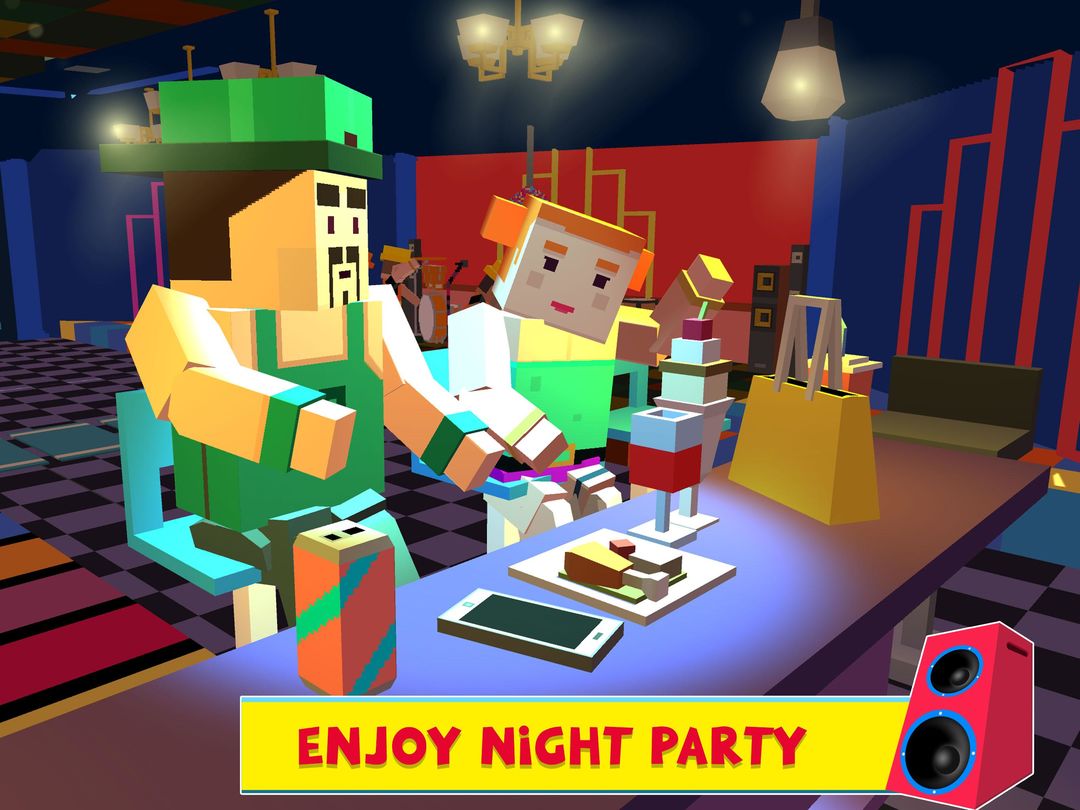 House Party Build & Enjoy : Girls School Life 게임 스크린 샷