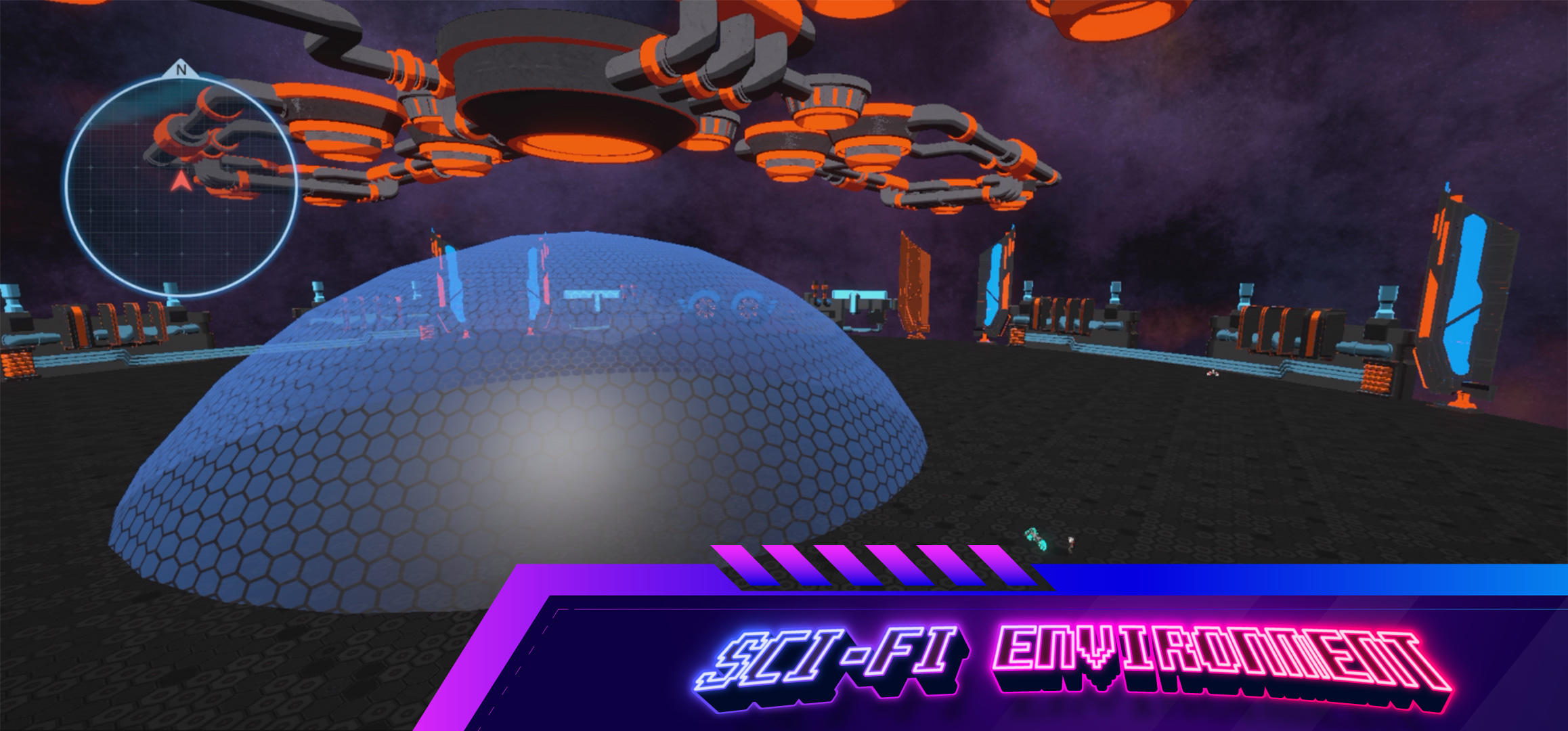 HoloBike 3D Game Screenshot