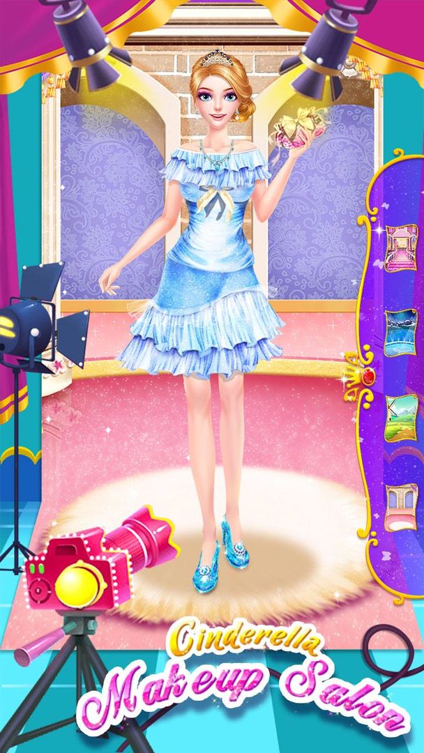 Screenshot of Cinderella Princess Dress Up