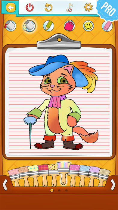 猫图片 - 著色本 PRO Game Screenshot