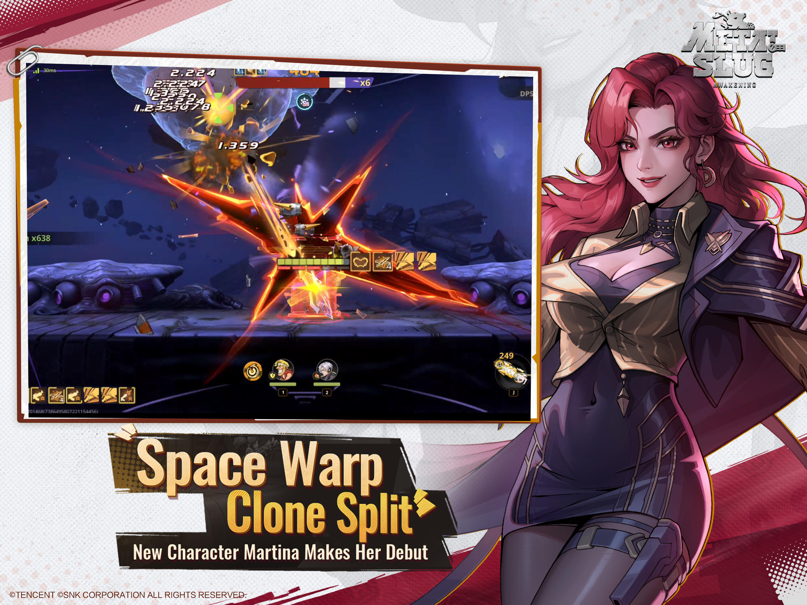 Metal Slug: Awakening Game Screenshot