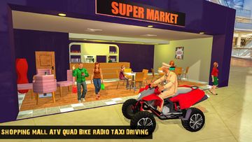 Shopping Mall ATV Quad Bike Radio Taxi Games Game Screenshot