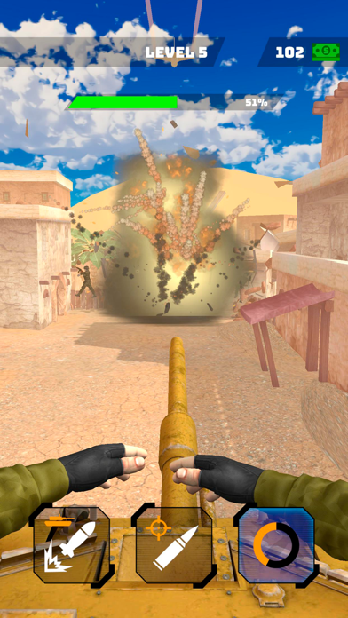 Sniper Tank: Precision Strike Game Screenshot