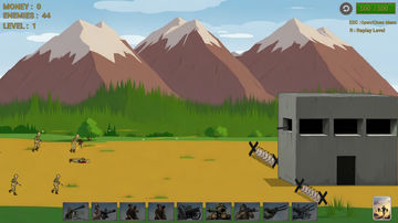 Defensive Attacks Game Screenshot