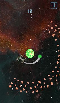 Cuplikan Layar Game Alone in Galaxy