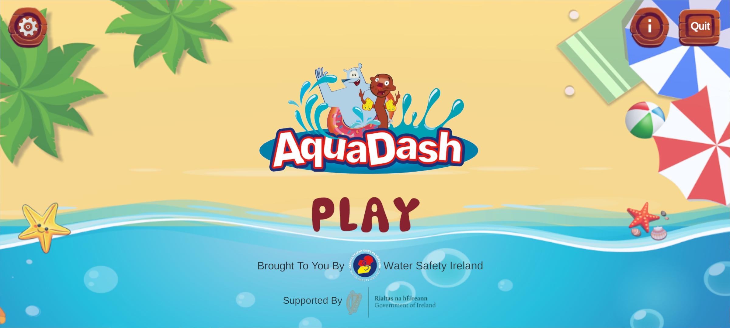 Screenshot of Aquadash
