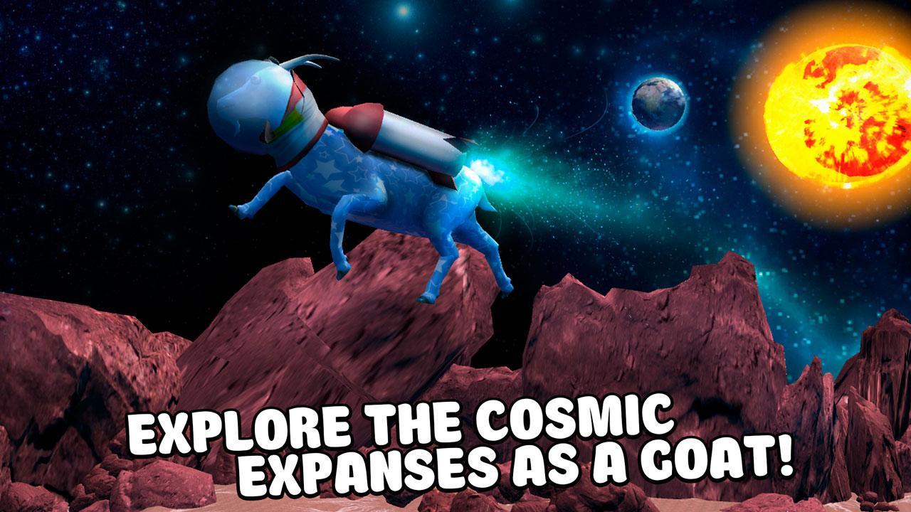 Space Goat Simulator 3D ゲームのスクリーンショット