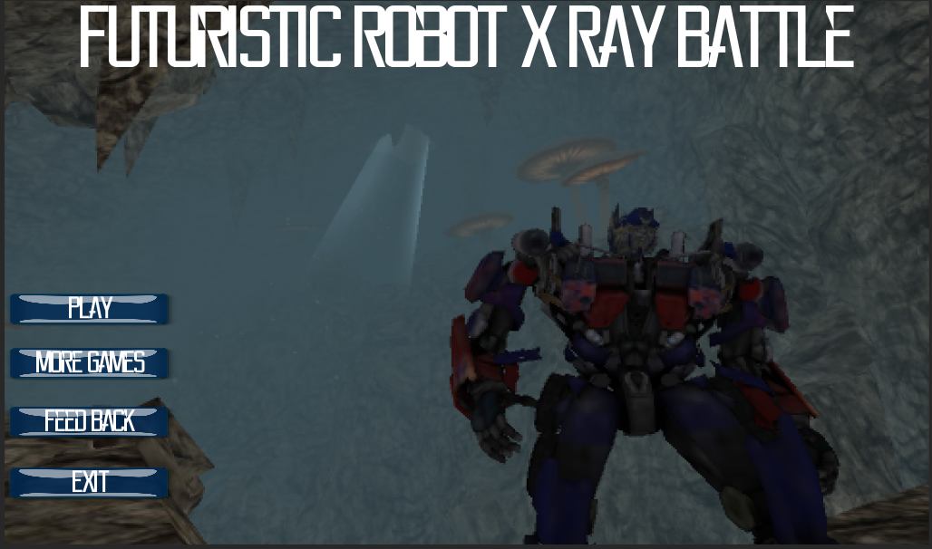 Futuristic Robot X Ray Battle Game Screenshot