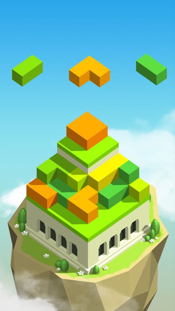 Screenshot of SquareStack - Zen Casual Game