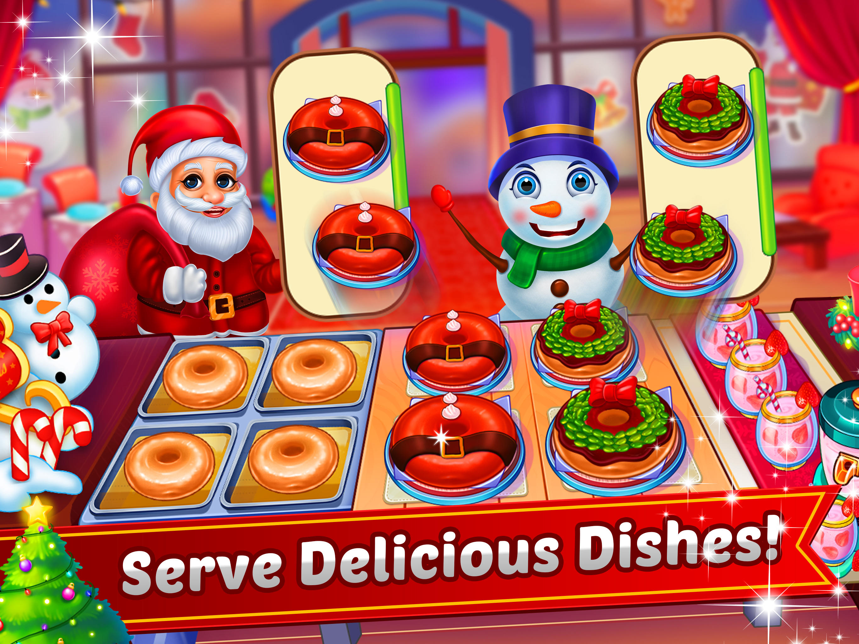 Screenshot of Christmas Diary - Cooking Game