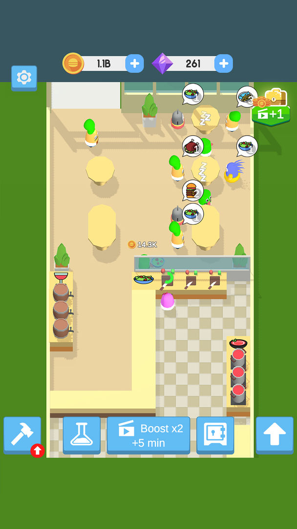 Eatventure: Cooking Restaurant 게임 스크린 샷