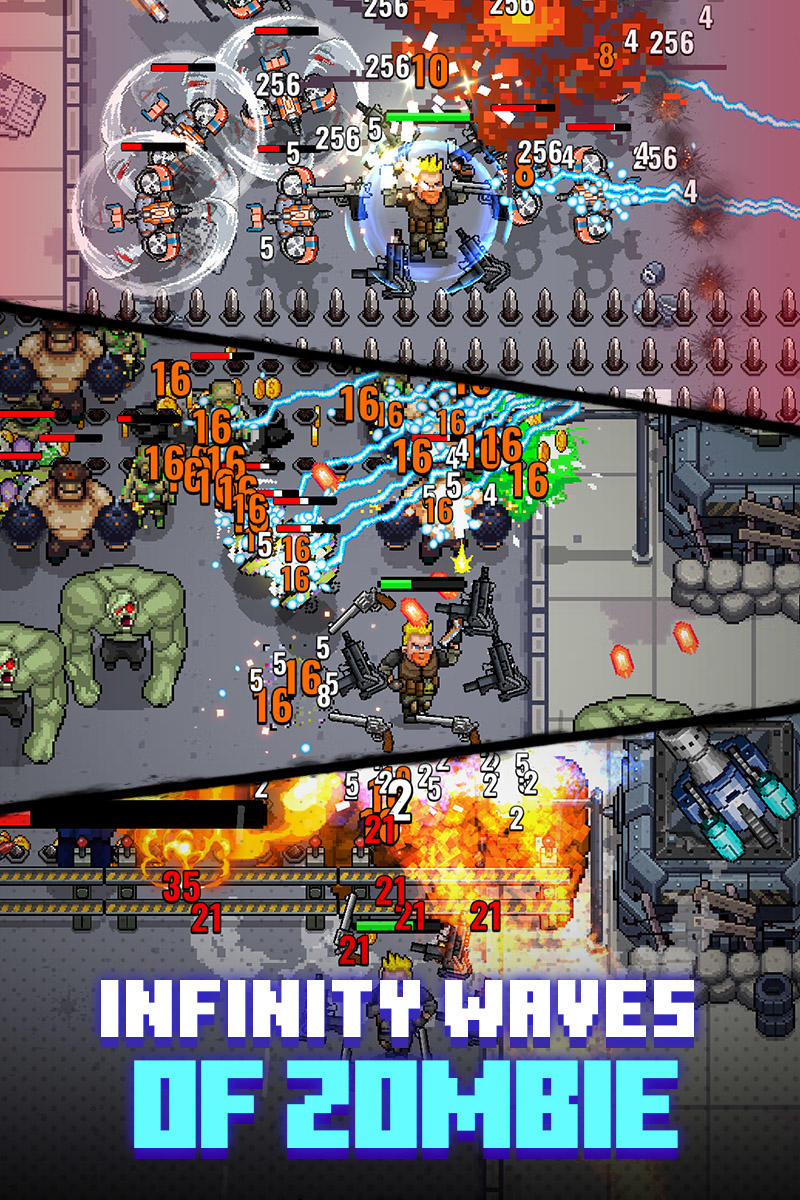 Zombie Survival: Defense War Z Game Screenshot