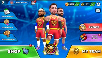 Basketball Slam MyTEAM Game Screenshot