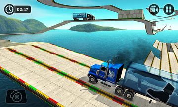 Impossible Whale Transport Truck Driving Tracks Game Screenshot
