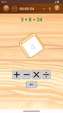 24 Game - Classical math game Game Screenshot