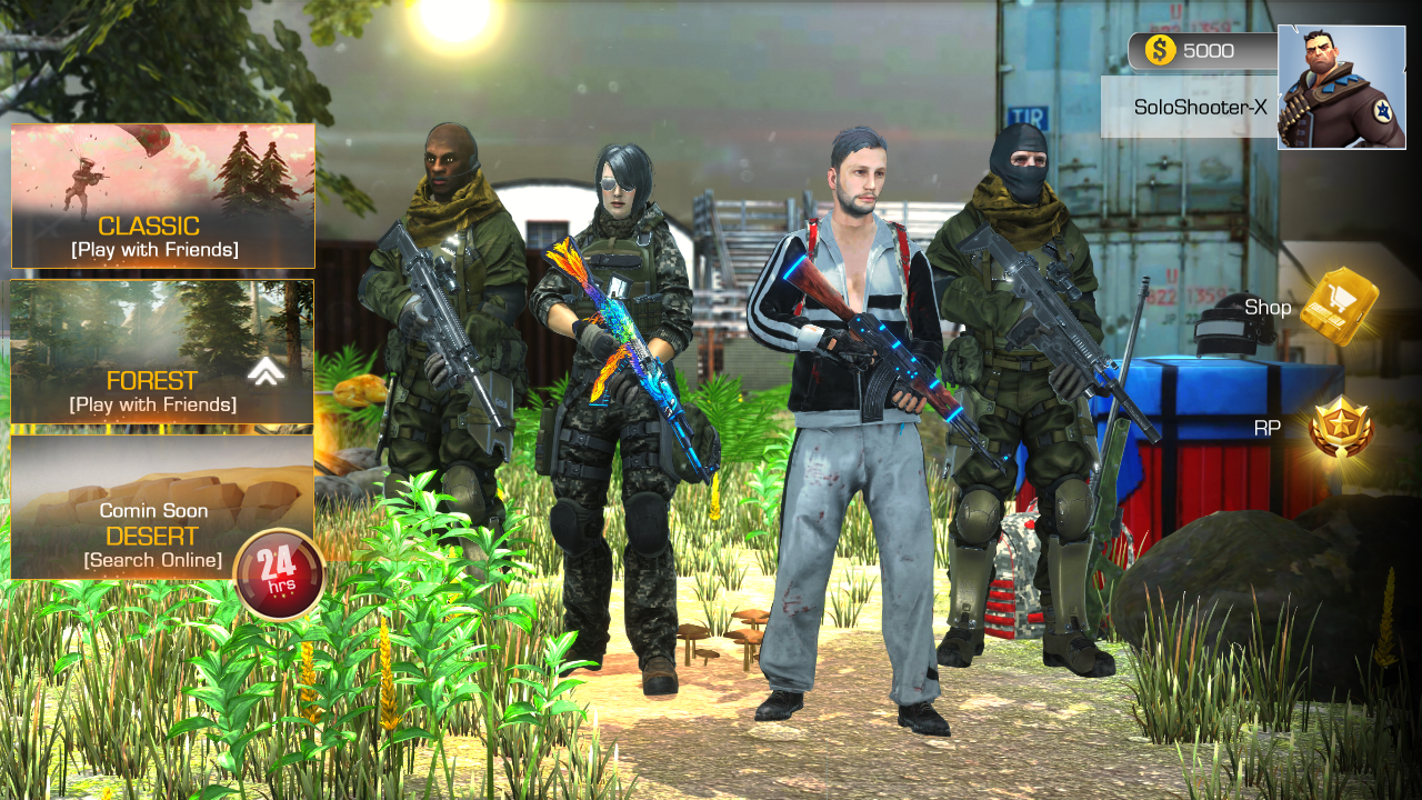 Screenshot 1 of PVP Shooting Battle Online FPS 117