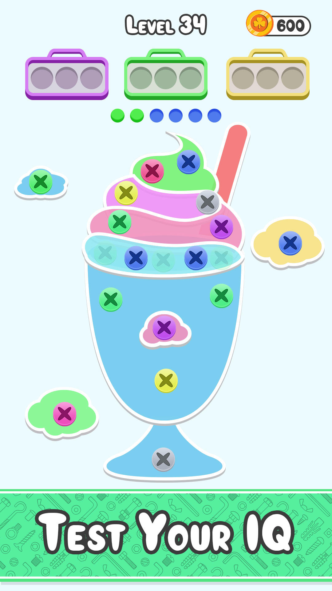 Color Screw Puzzle Nuts & Bolt Game Screenshot