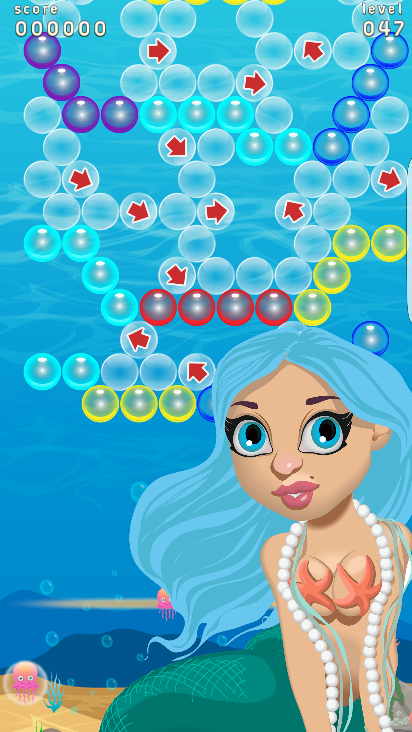 Screenshot of Bubble Shooter - Mermaids
