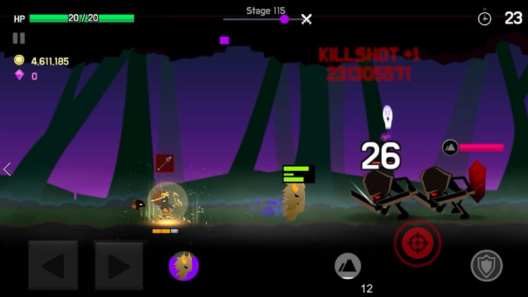 Screenshot of TapTapArrow : Phantom Hunter