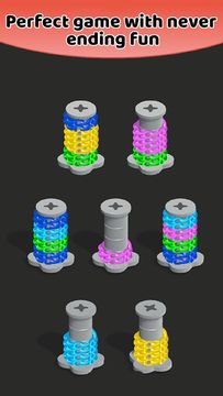 Chain Sort - puzzle Games ภาพหน้าจอเกม