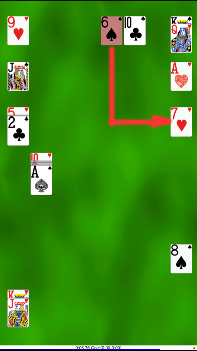 Doubled Card Solitaire Game Screenshot