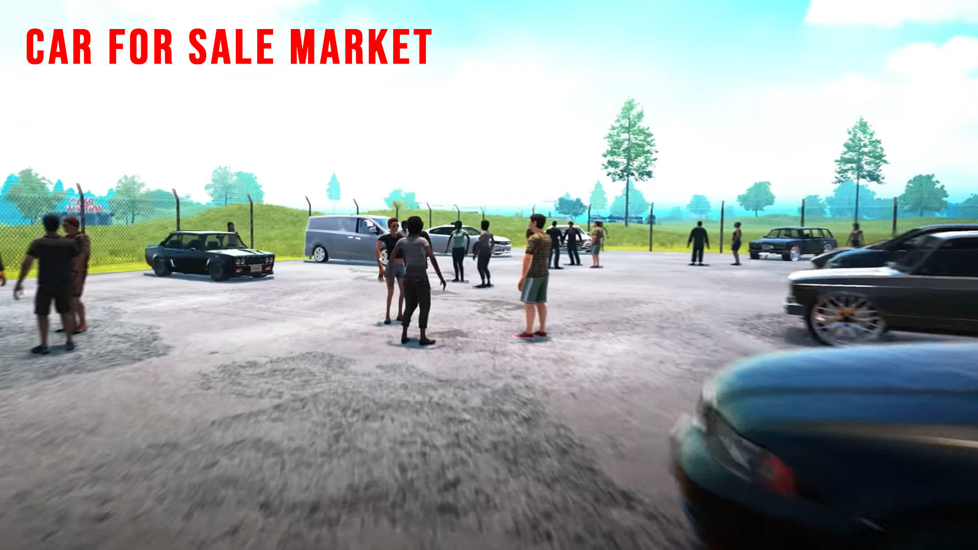 Car Dealer Tycoon Simulator 3D Game Screenshot