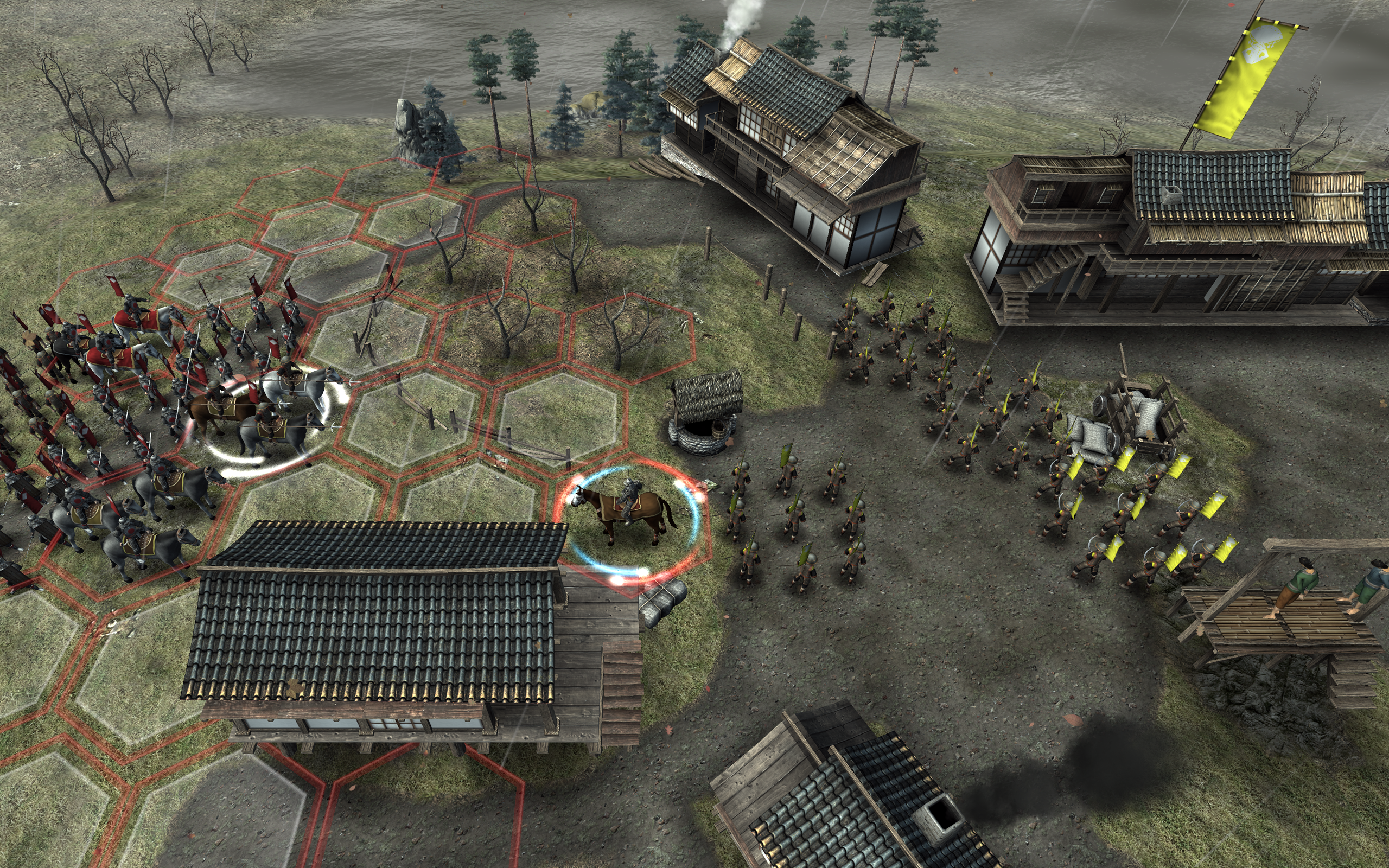 Shogun's Empire: Hex Commander Game Screenshot