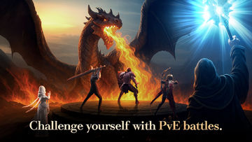 GODS RAID : Team Battle RPG Game Screenshot