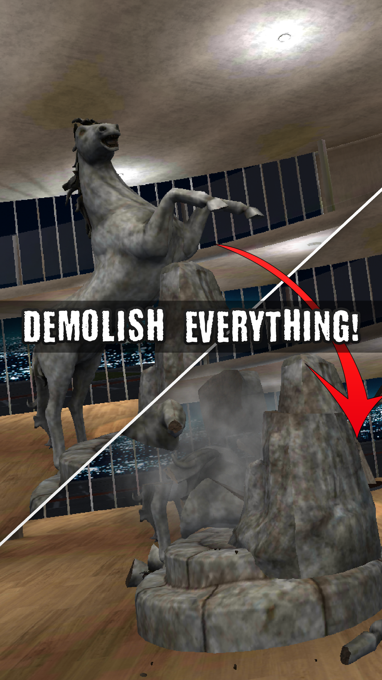 Destroy Stuff Game Screenshot