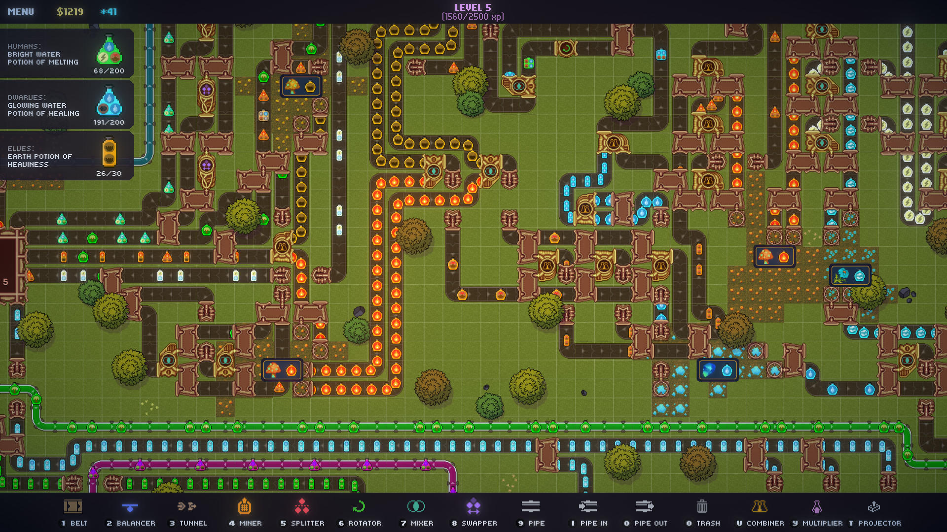 Screenshot of Potion Pipeline