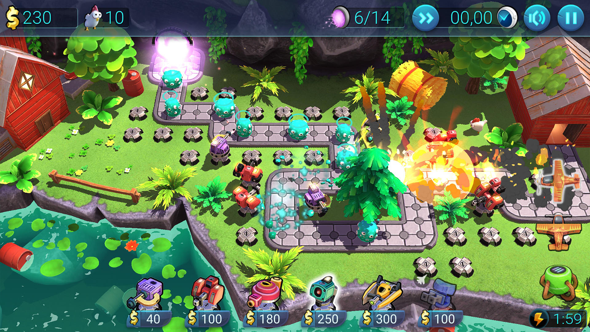 Screenshot 10 of Defenchick: tower defense 