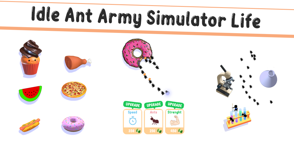 Cuplikan Layar Game Idle Ant Army Simulator Life