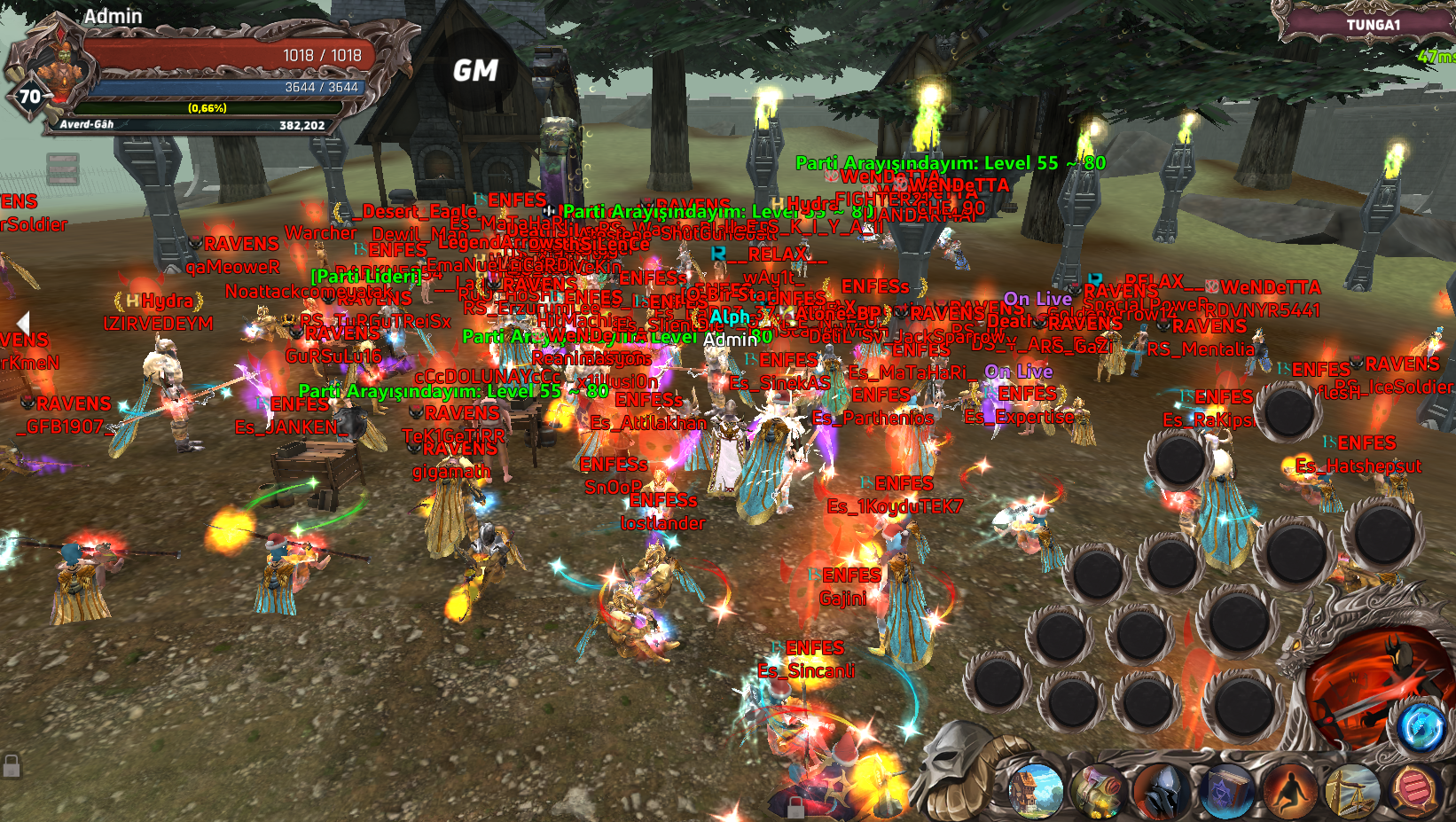 Screenshot 1 of เกียรติยศแห่งชาติ - MMORPG 1.087.3