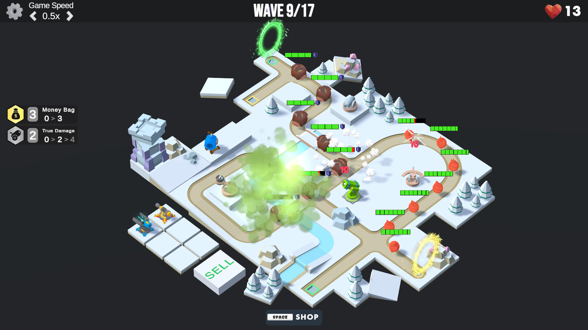TD Tactics screenshot game